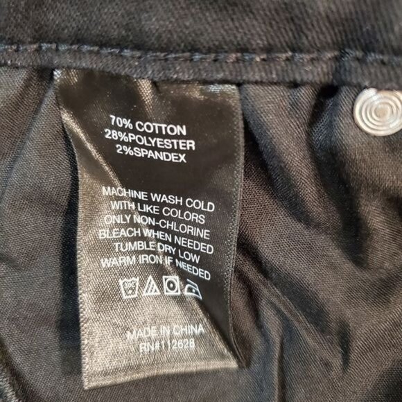 Ellen Tracy Women's Black High Rise Stretch Jeans Size 20 W - Picture 11 of 11